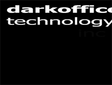 Tablet Screenshot of darkoffice.com